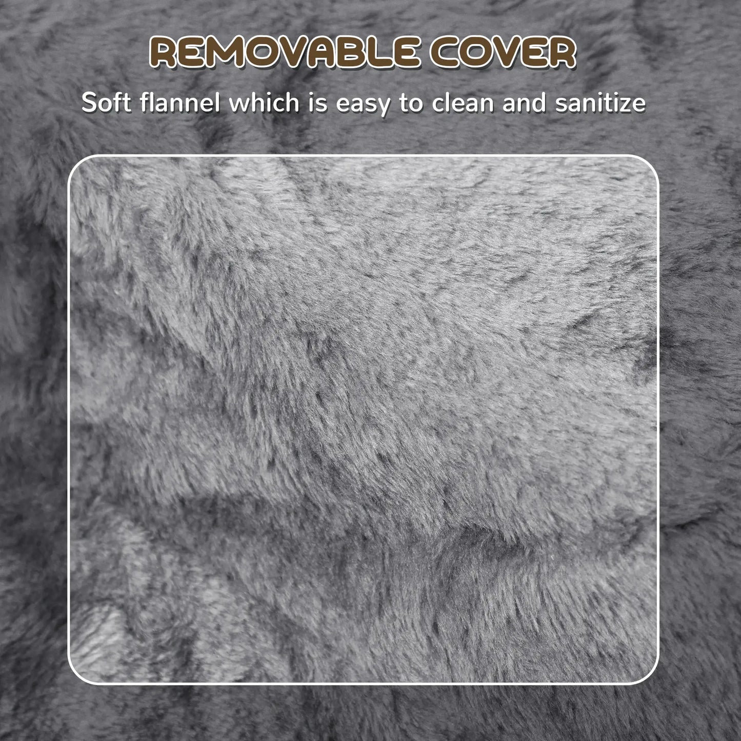 3-Step Dog Ramp for Sofa, Bed, Couch, Removable Cover, Light Grey Dog Stairs at Gallery Canada