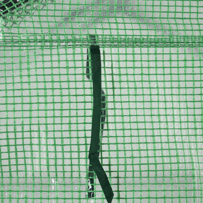 56" x 54" x 74" Walk-In Greenhouse, Portable Garden, 8 Shelves, PE Cover, Green Walk In Greenhouses at Gallery Canada