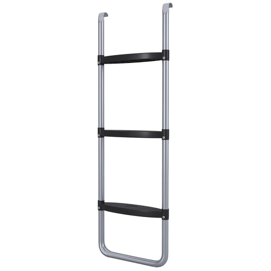 Steel Trampoline Ladder, 2/3 Steps, 38 Inch Length Trampolines Silver Tone at Gallery Canada