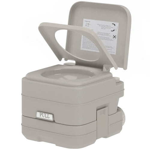 Portable Travel Toilet, Flushable Tank, Camping, Boating, 2.6 Gallon (10L)