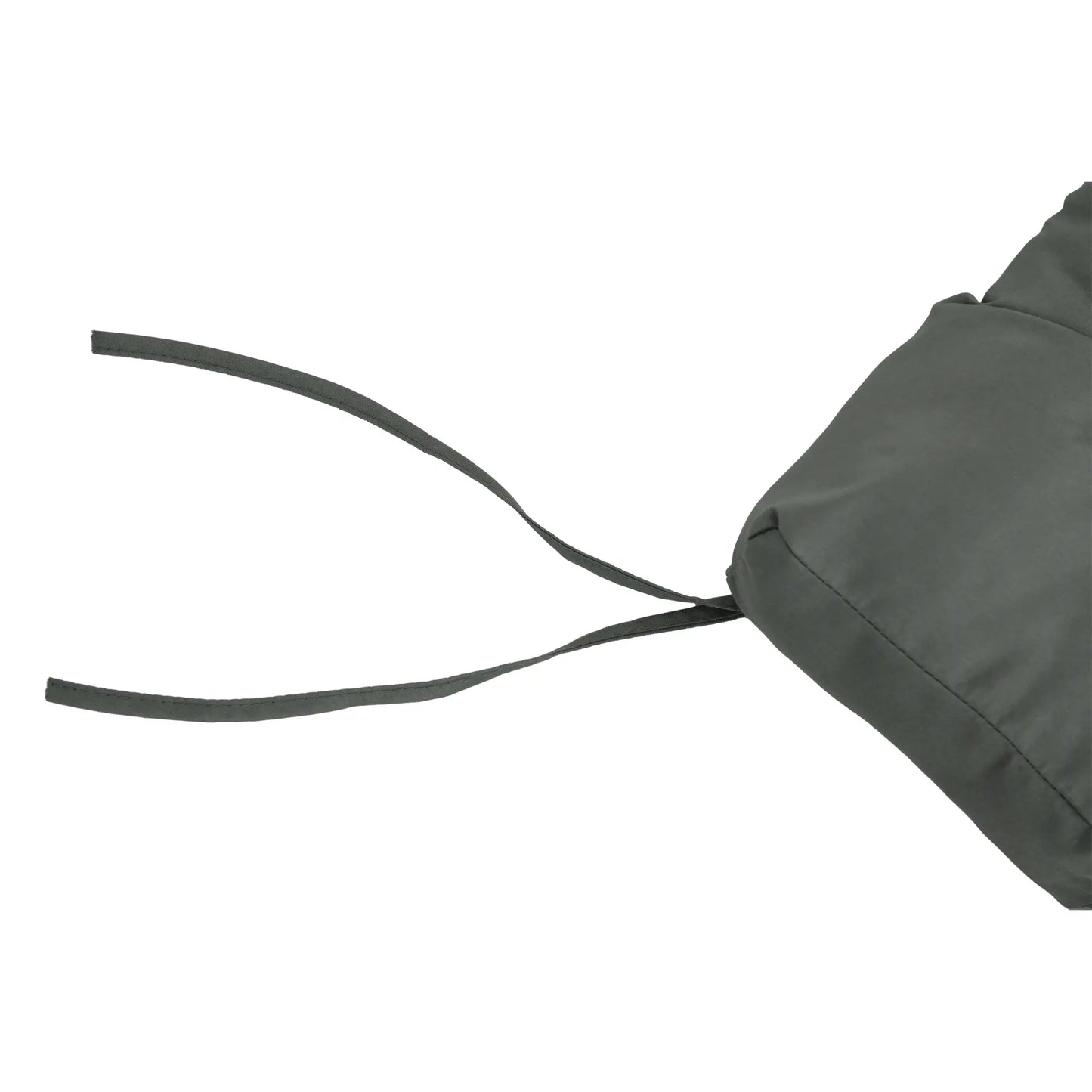 Outdoor Patio Chair Cushion, Tufted with Thick Filling, Dark Grey Patio Chair Cushions at Gallery Canada