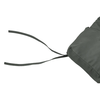 Outdoor Patio Chair Cushion, Tufted with Thick Filling, Dark Grey Patio Chair Cushions at Gallery Canada