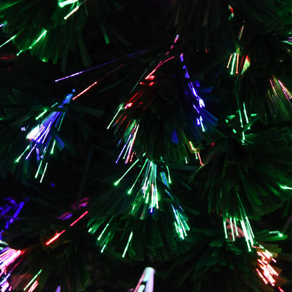 2.5FT Prelit Artificial Christmas Tree, Fiber Optics, Green Artificial Christmas Trees at Gallery Canada