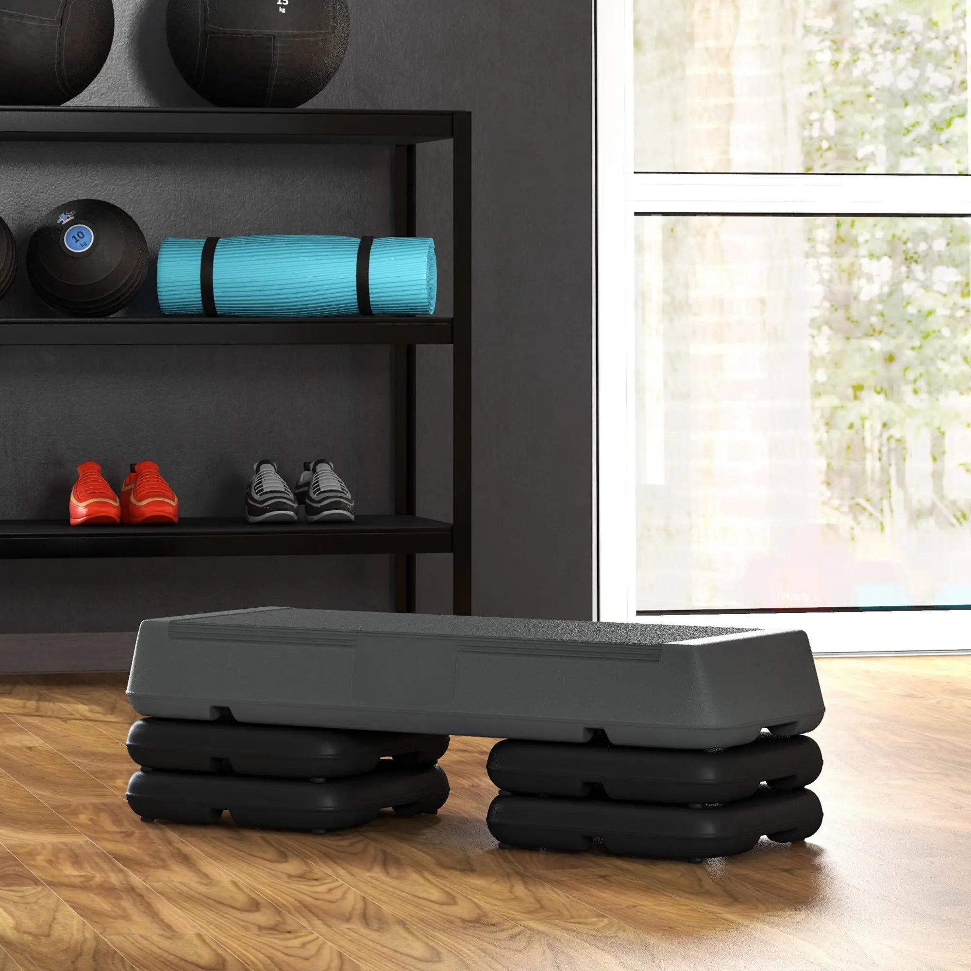 Adjustable Aerobic Stepper, 3-Level 4