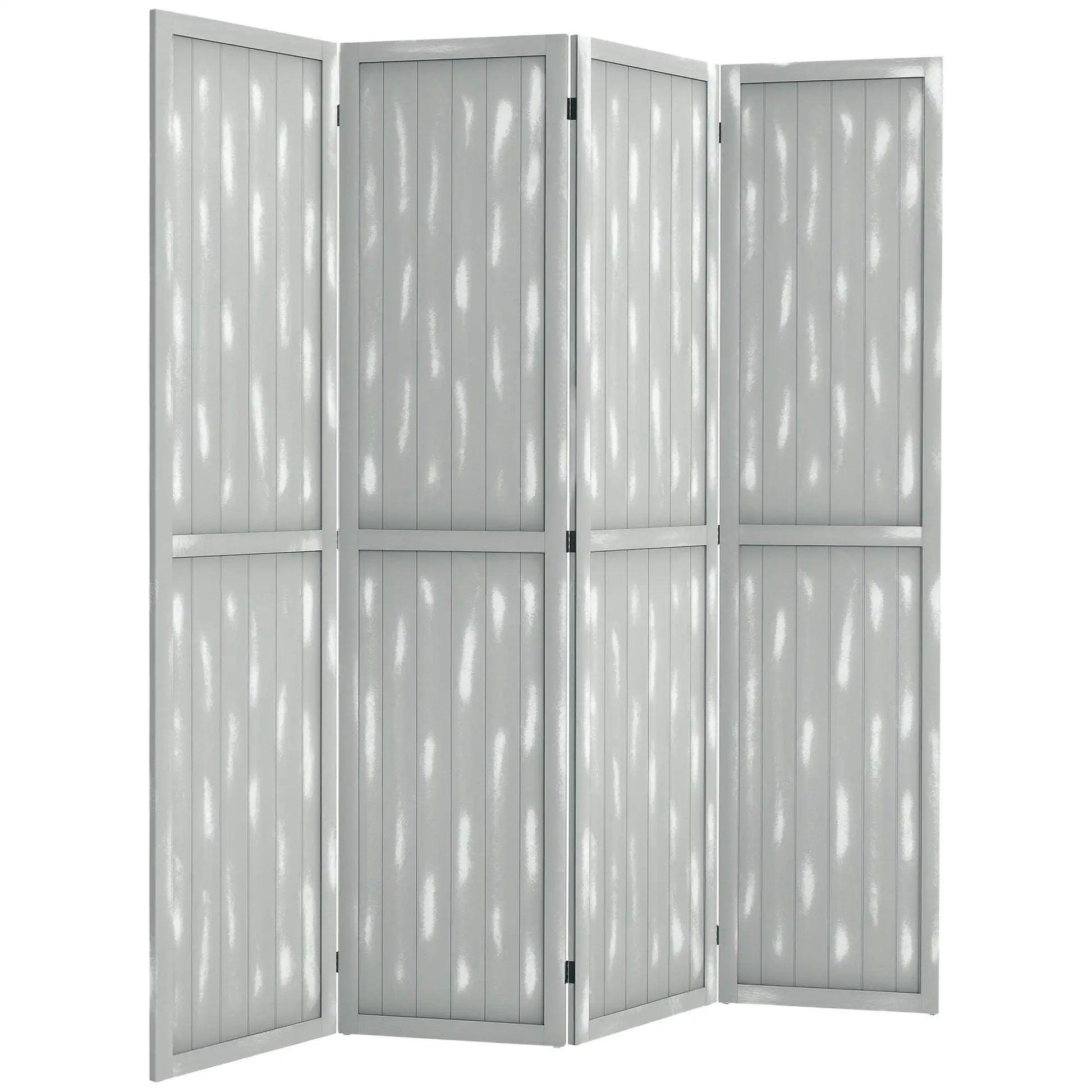 Foldable Screen Divider, 5.5', for Bedroom Office, Grey Room Dividers at Gallery Canada