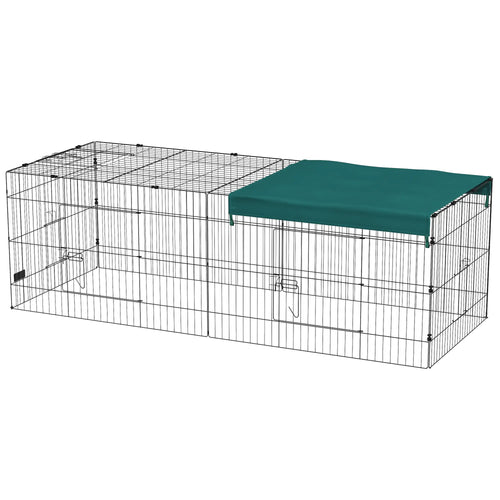 Small Animal Cage With Roof, Indoor Outdoor Use, 87
