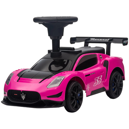 Maserati GT2 Baby Sliding Car, Storage Music Horn, 18-60 Months, Pink Push Cars for Toddlers Pink at Gallery Canada