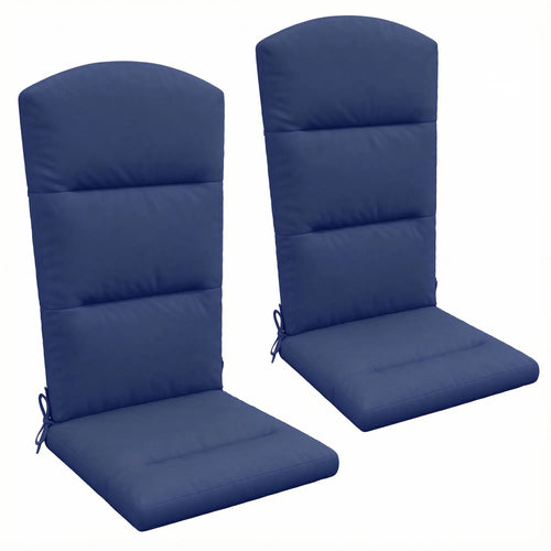 Patio Chair Cushion For Adirondack Chairs, Navy Blue