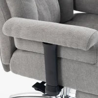 Big and Tall Office Chair, Heavy Duty Executive Desk Chair, Grey