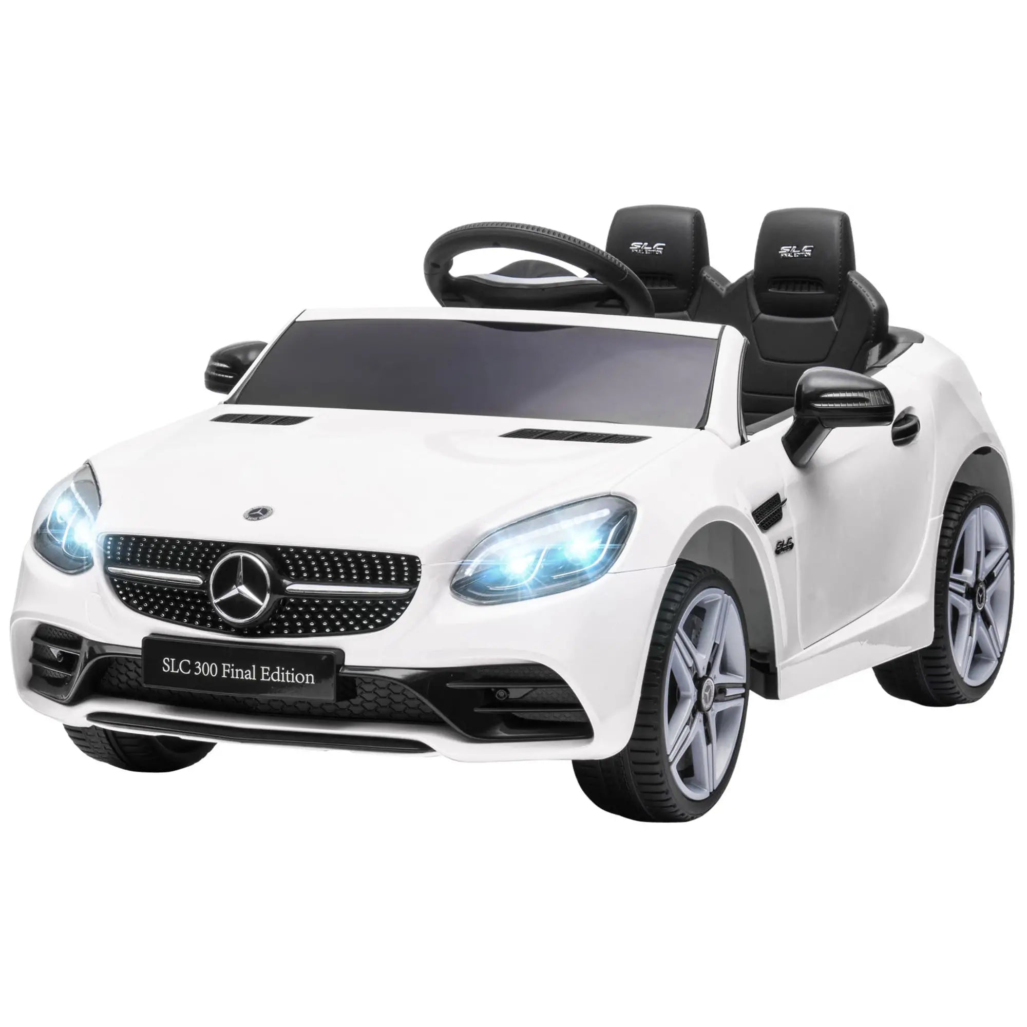 12V Ride On Car, Parent Remote Control, For 3-6 Years, White Electric Toy Cars at Gallery Canada