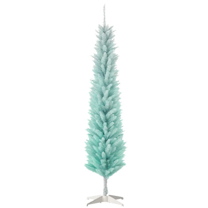 6ft Pencil Christmas Tree, Skinny Artificial, Blue Pencil Christmas Trees Blue at Gallery Canada