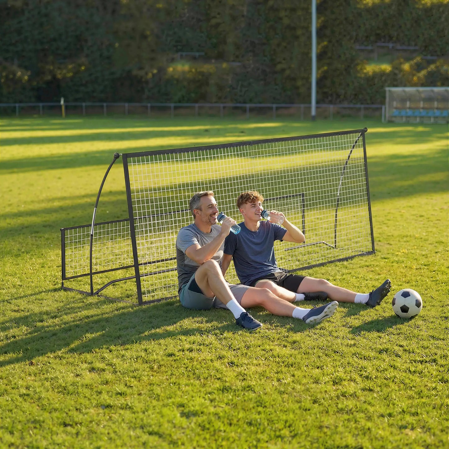 2-In-1 Portable Soccer Rebounder Net, Foldable, With Carry Bag Soccer at Gallery Canada