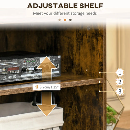 TV Stand For TVs Up To 55 Inches, Rustic Brown TV Stands at Gallery Canada