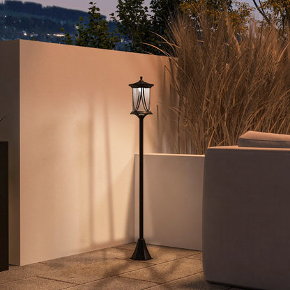 50" Solar Post Light, LED Outdoor Lamp, Waterproof IP44, Cool White Solar Post Lamps at Gallery Canada