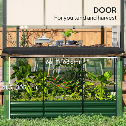 Galvanized Steel Planter Box, Raised Garden Bed, Crop Cage, Shade Cloth Raised Garden Beds at Gallery Canada