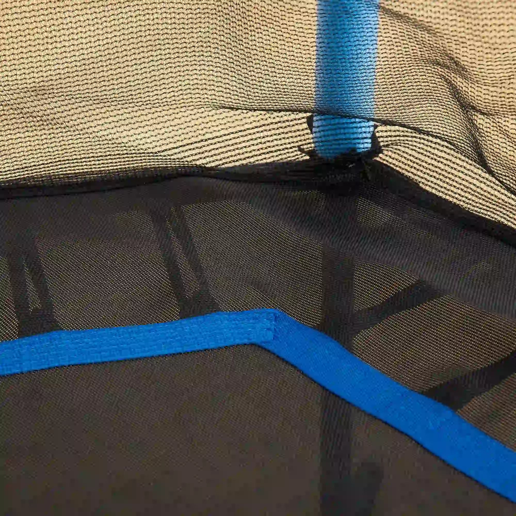 64 Inch Kids Trampoline with Enclosure Net, for Ages 3-10, Blue Trampolines at Gallery Canada