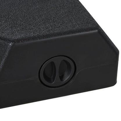 Umbrella Stand, 2" Poles, Steel Base, 4 Fillable Weights, 158lbs Sand or 132lbs Water, Black Umbrella Bases at Gallery Canada