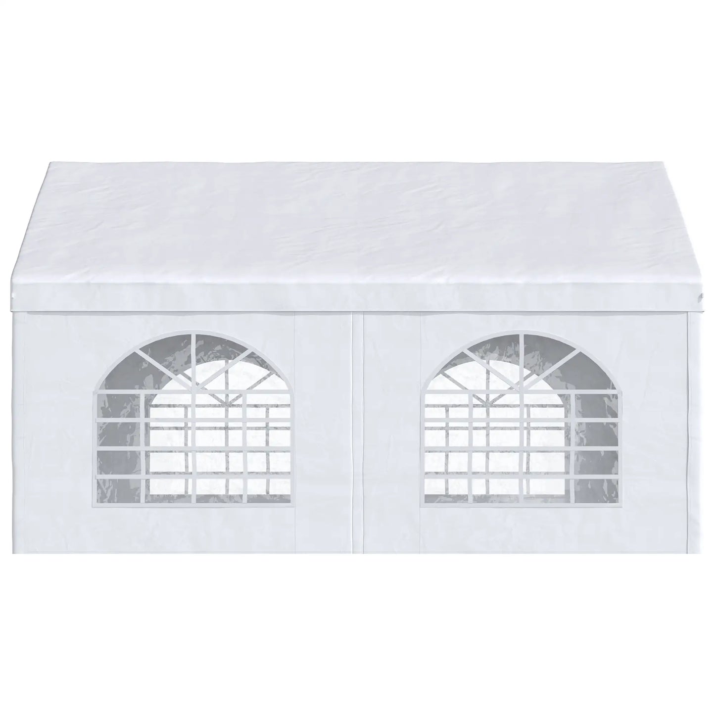 16.5' x 13' Outdoor Party Tent, With Sides, 4 Windows, 2 Doors, White Canopy Tents at Gallery Canada
