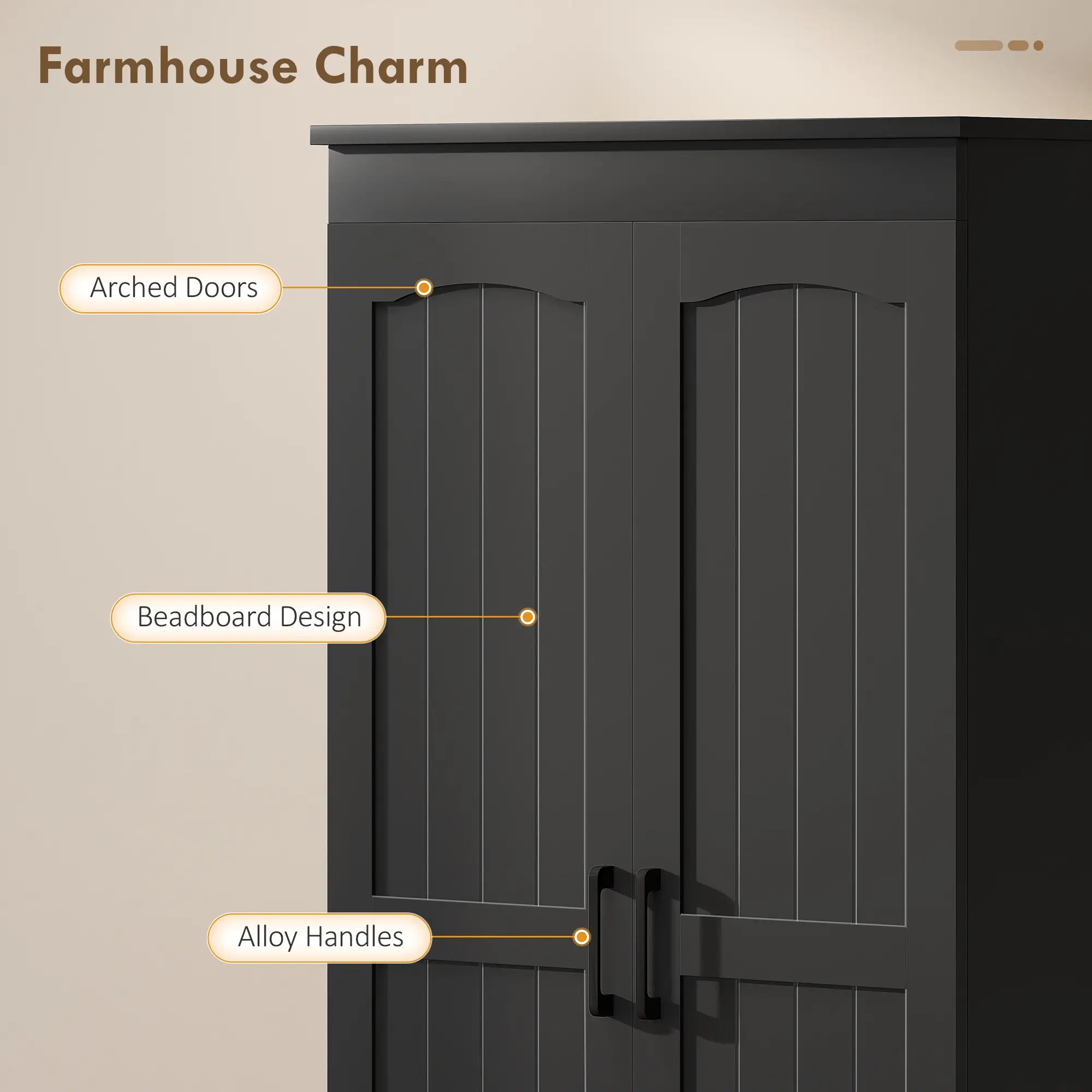 Tall Pantry Cabinet, 67