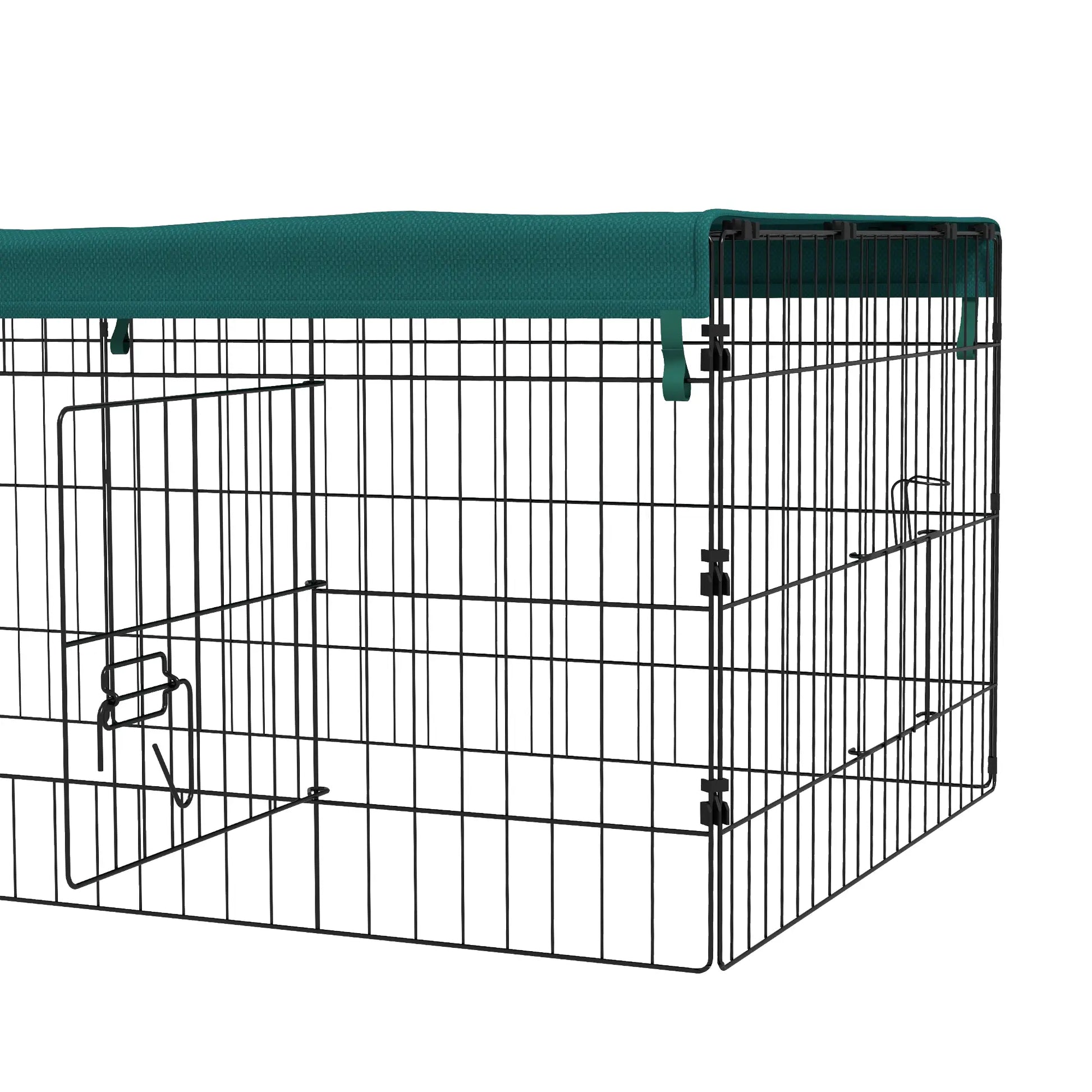 Small Animal Cage With Roof, Indoor Outdoor Use, 73" x 30" x 20", Green Houses & Habitats at Gallery Canada