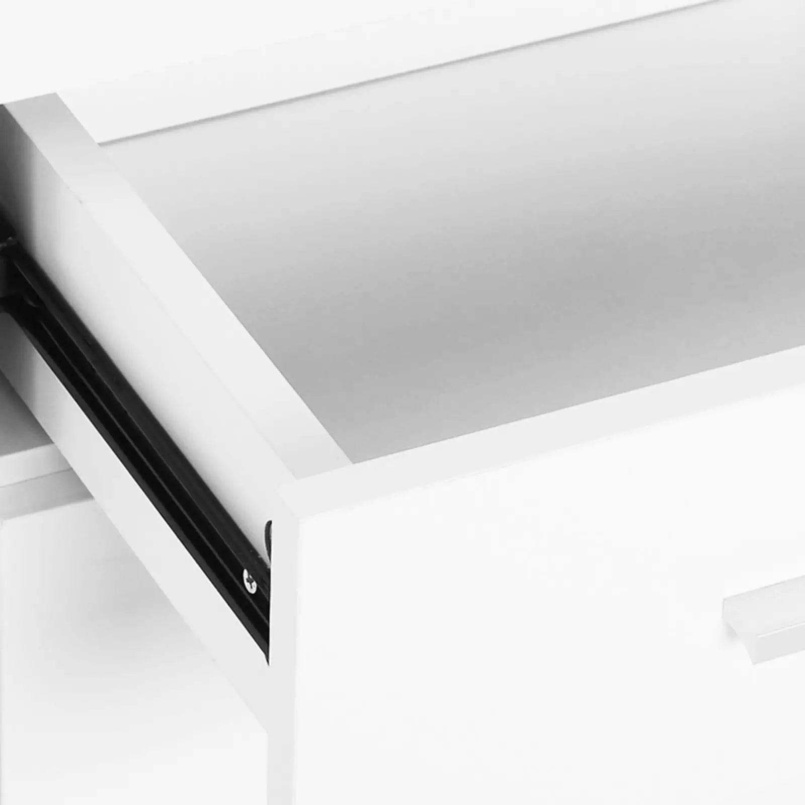 High Gloss Sideboard, 2 Drawers, 3 Doors, Adjustable Shelf, White Bar Cabinets at Gallery Canada