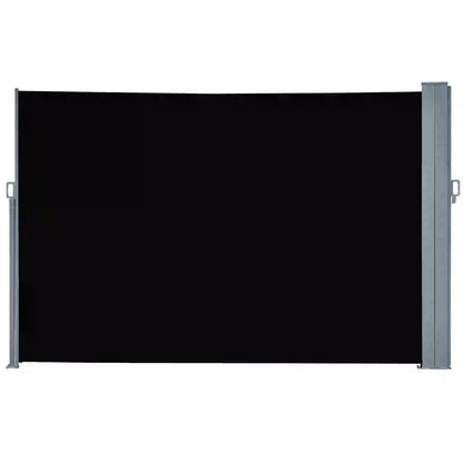 Retractable Double Side Awning, Folding Privacy Screen, Black Side Awnings at Gallery Canada