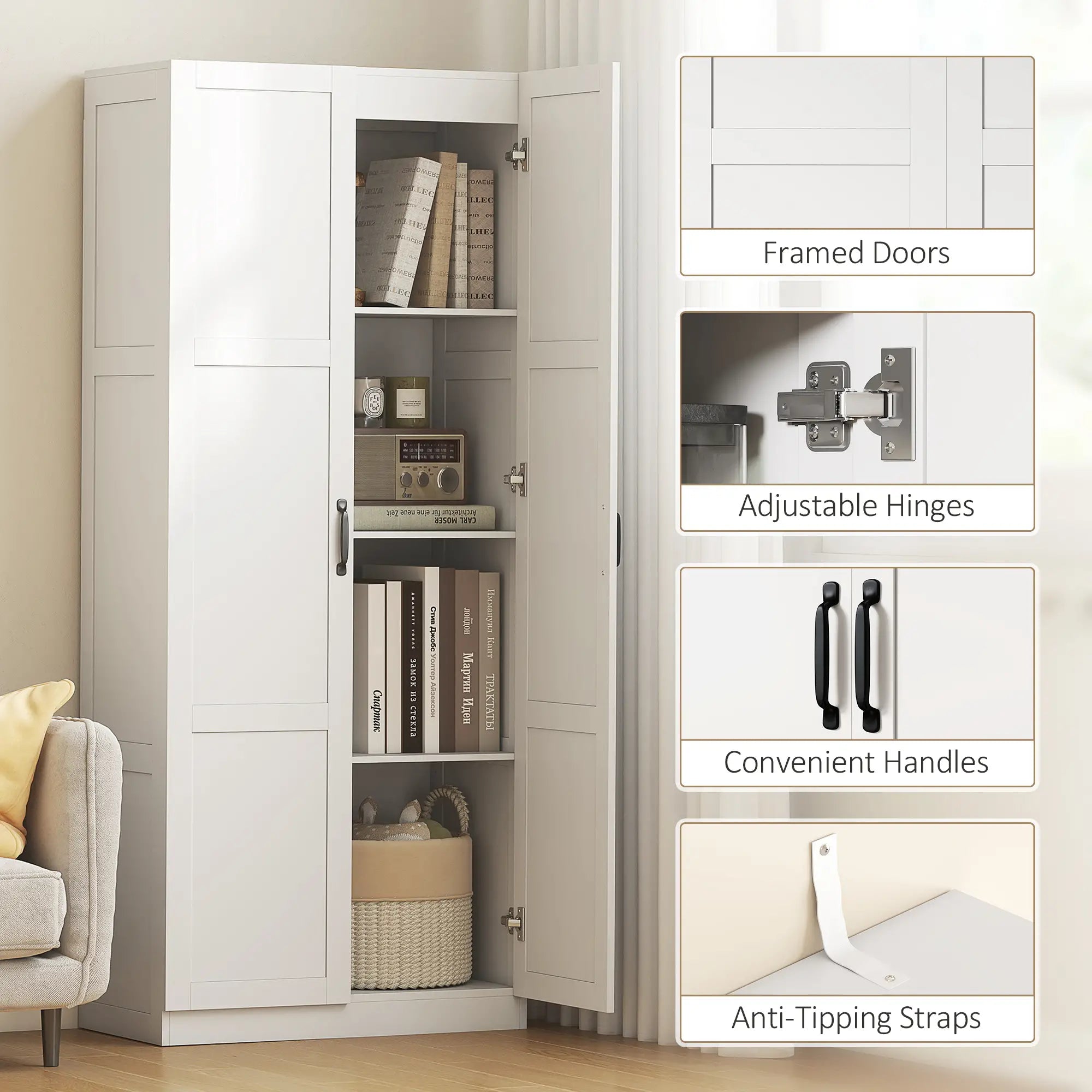 Farmhouse Pantry Cabinet, 71