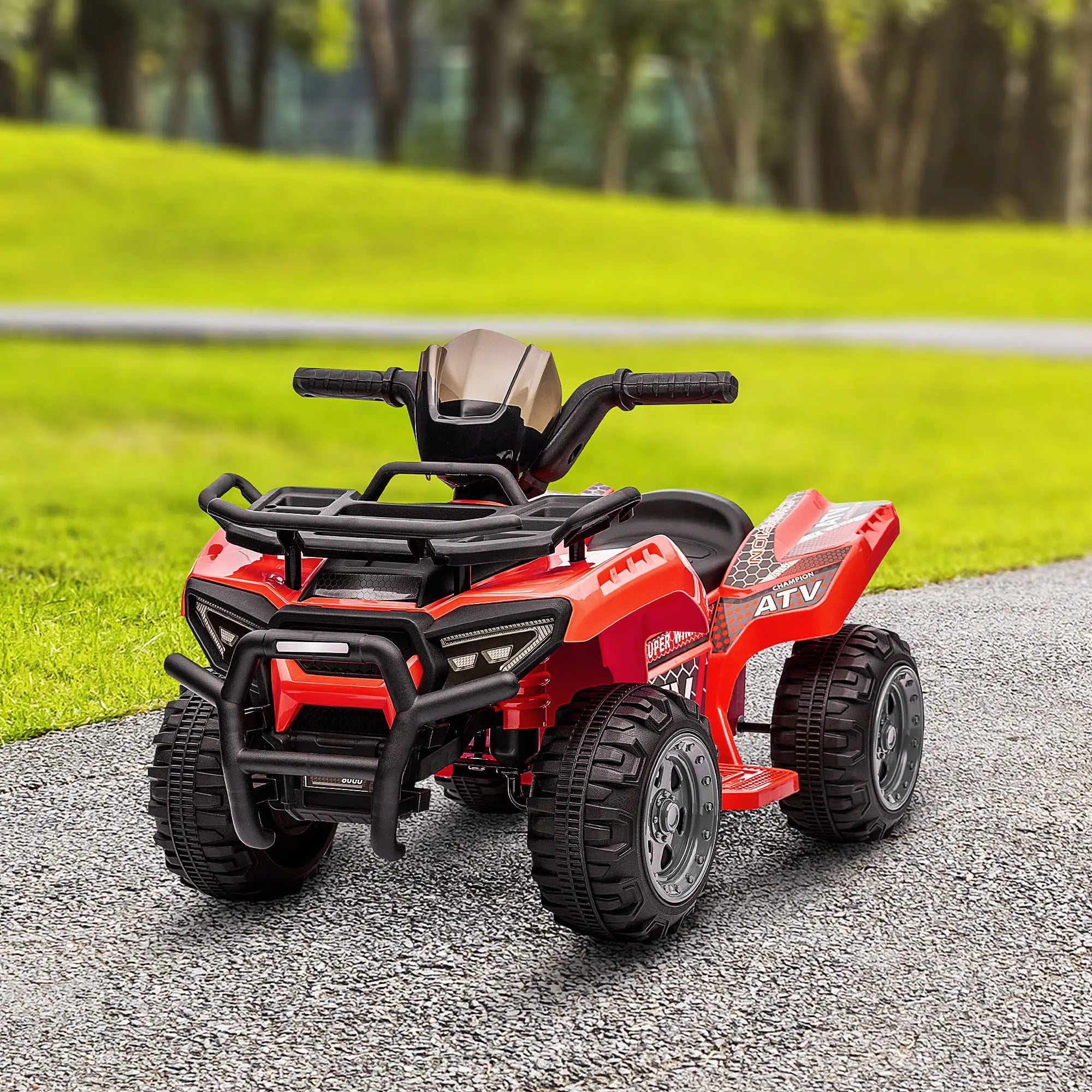 6V Kids ATV Quad, 4 Wheeler Electric Ride On Car, 18-36 Months, Red Electric Toy Cars at Gallery Canada