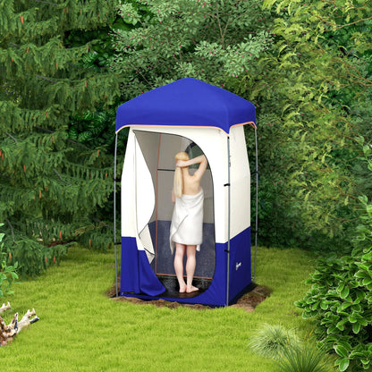 Camping Shower Tent, Portable Privacy Shelter, Blue Camping Tents at Gallery Canada