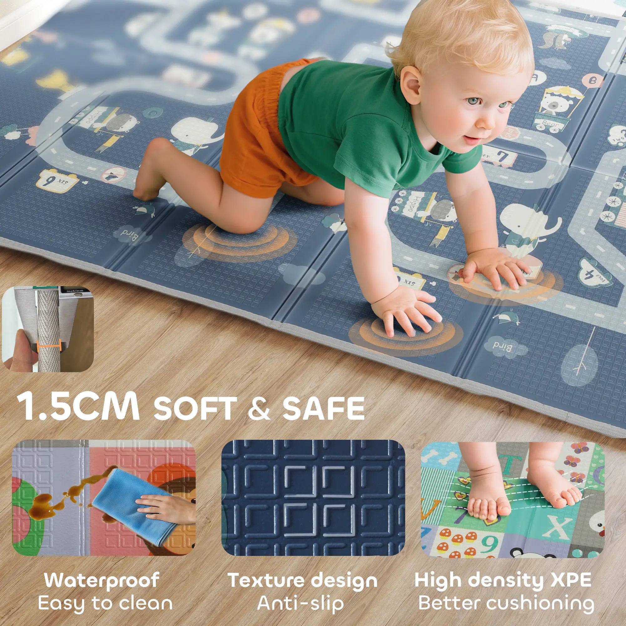 Foldable Baby Play Mat, 77