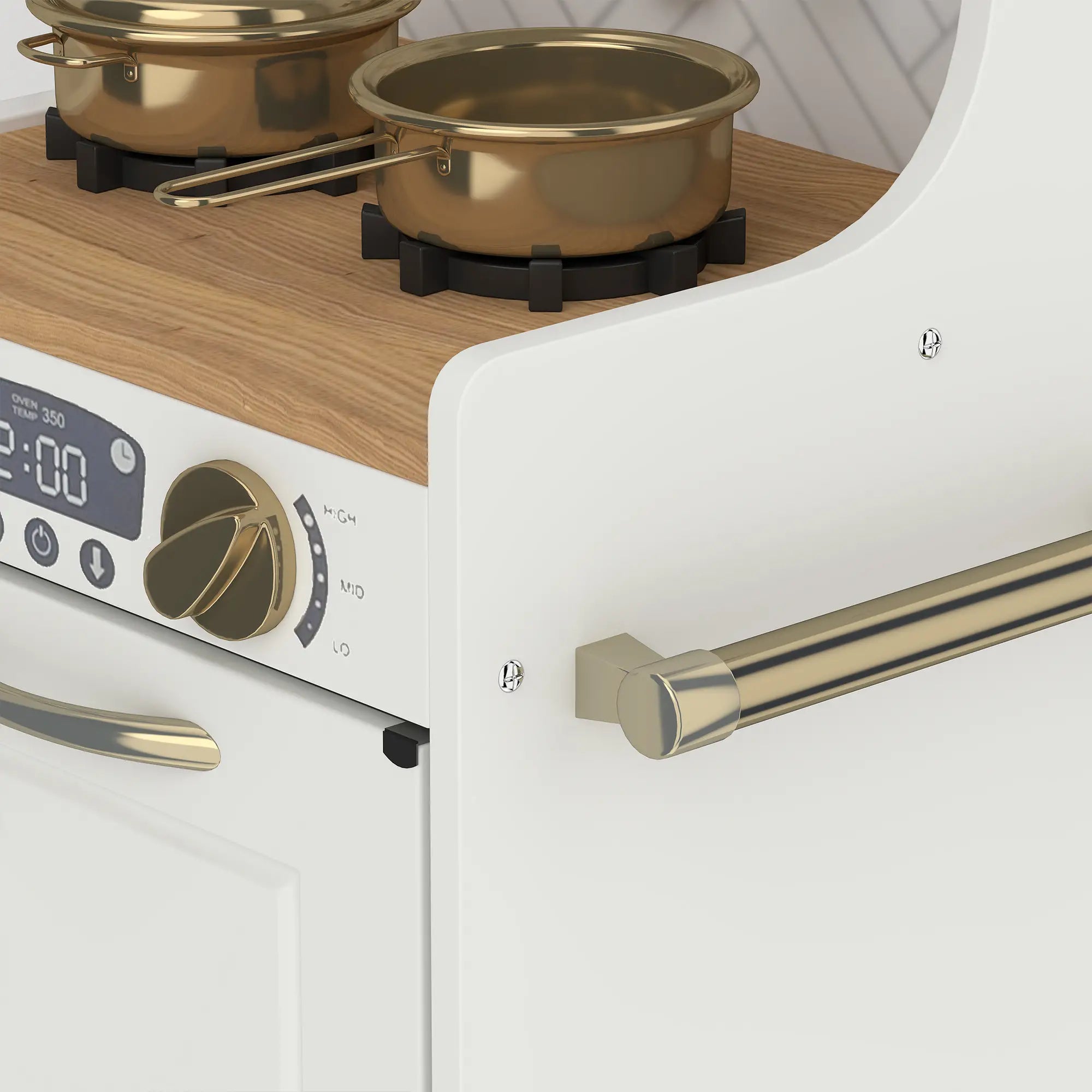 Kids Kitchen Playset With Coffee Machine, 3+, White Play Kitchen at Gallery Canada