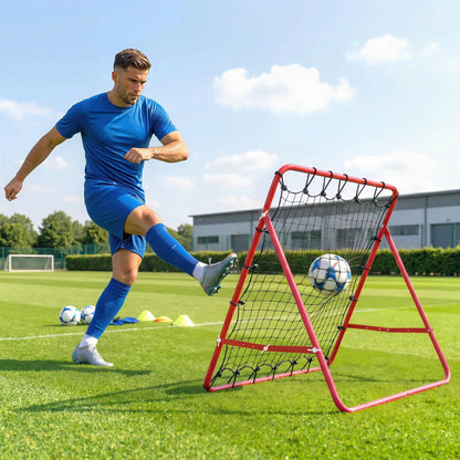 Volleyball Rebounder Net, Football Training Aid, Kickback Target, Red Football at Gallery Canada