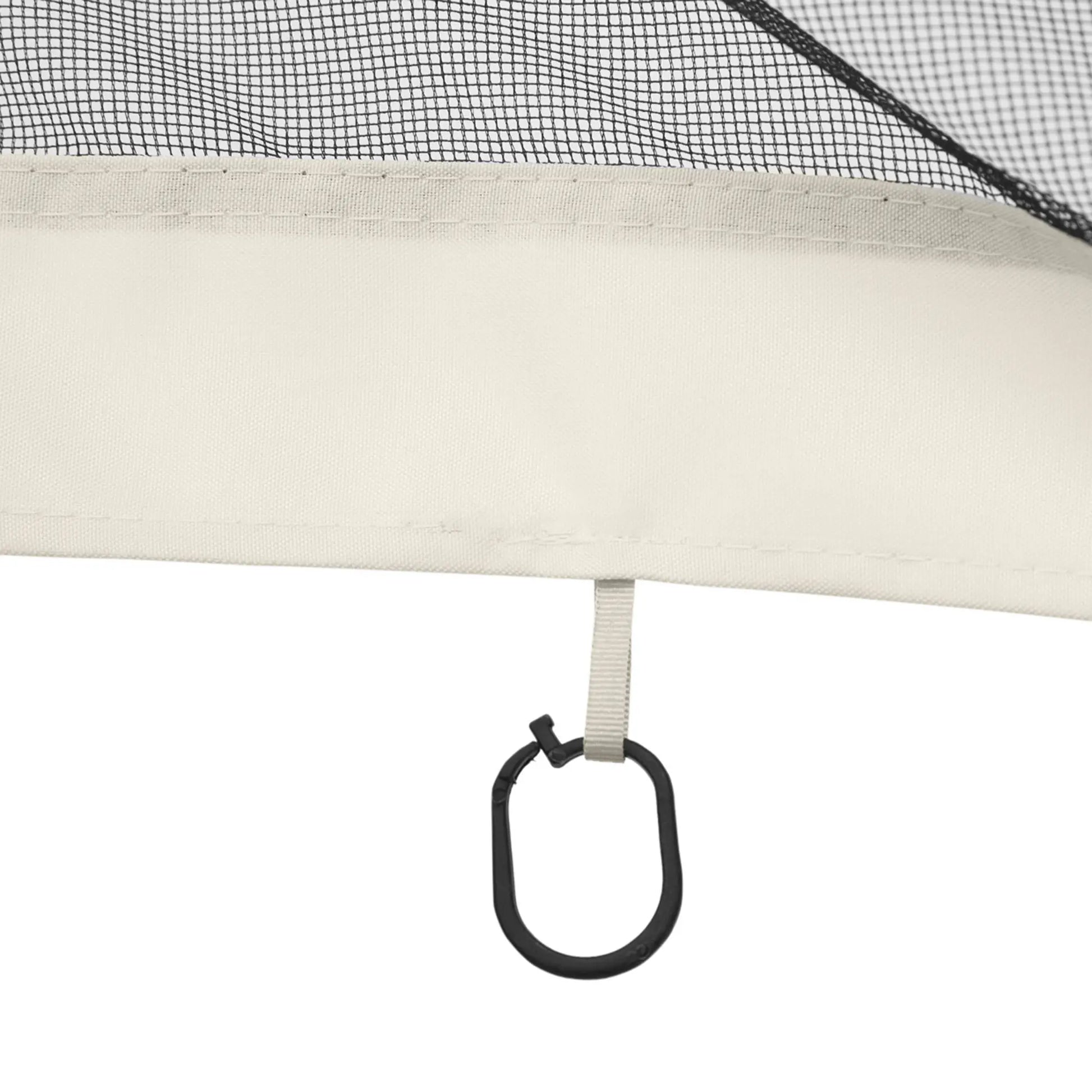 Replacement Mosquito Netting, 10' x 12', Black, White Gazebos at Gallery Canada