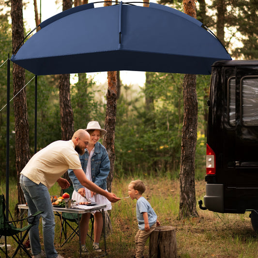 SUV Awning Tailgate Tent, Portable Rooftop Car Awning, for Truck, RV, Van, Trailer and Overlanding Camping - Gallery Canada