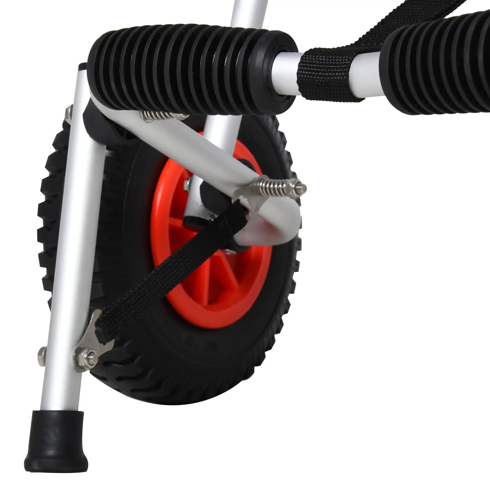 Kayak Cart Dolly, Flat-Free Wheels, Aluminum Frame, Folding, Silver Kayak Carts at Gallery Canada