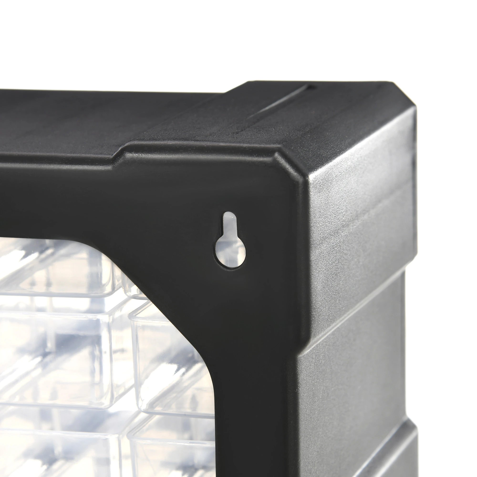 Plastic 39 Drawer Parts Organizer, Wall Mount Storage Cabinet, Black Tool Organizers at Gallery Canada