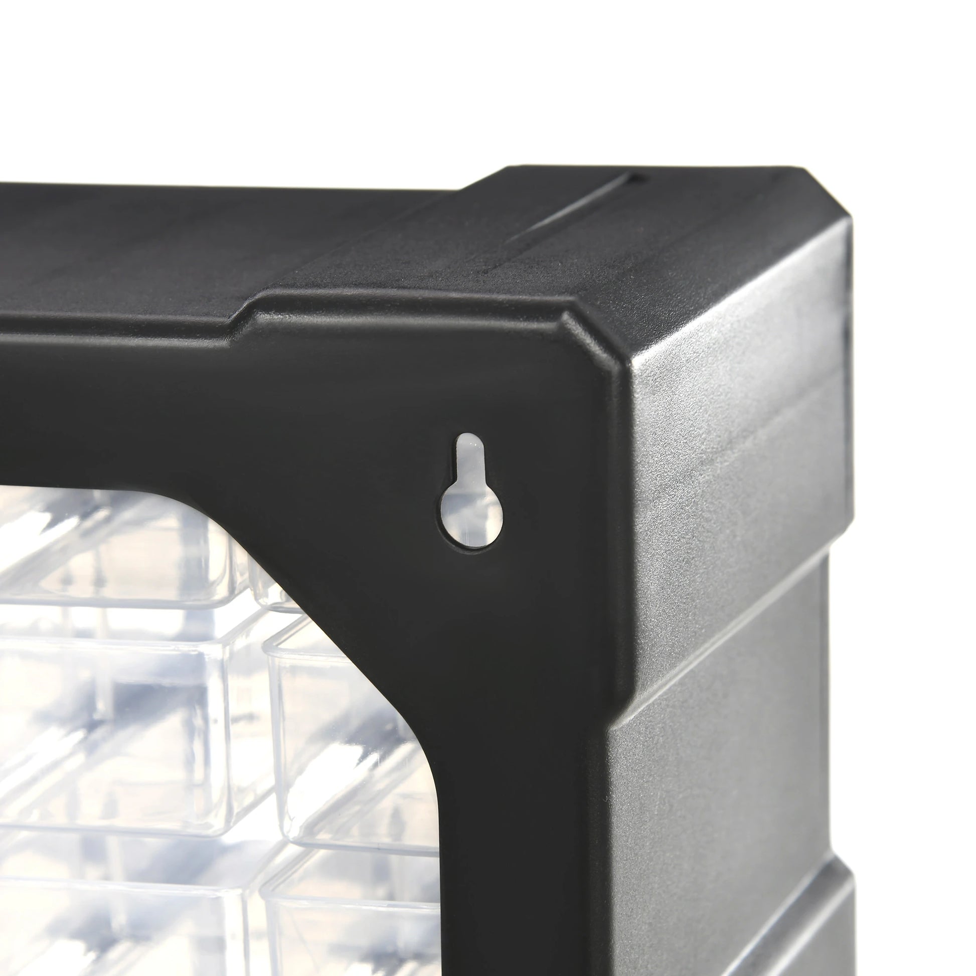 Plastic 39 Drawer Parts Organizer, Wall Mount Storage Cabinet, Black Tool Organizers at Gallery Canada