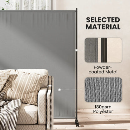 Outdoor Room Divider, Rolling Privacy Screen, 6ft Tall Side Awnings at Gallery Canada