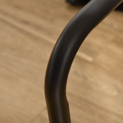 Set of 2 Dip Bars, Full Body Strength Training Station, Black More-Strength Training Equipment at Gallery Canada