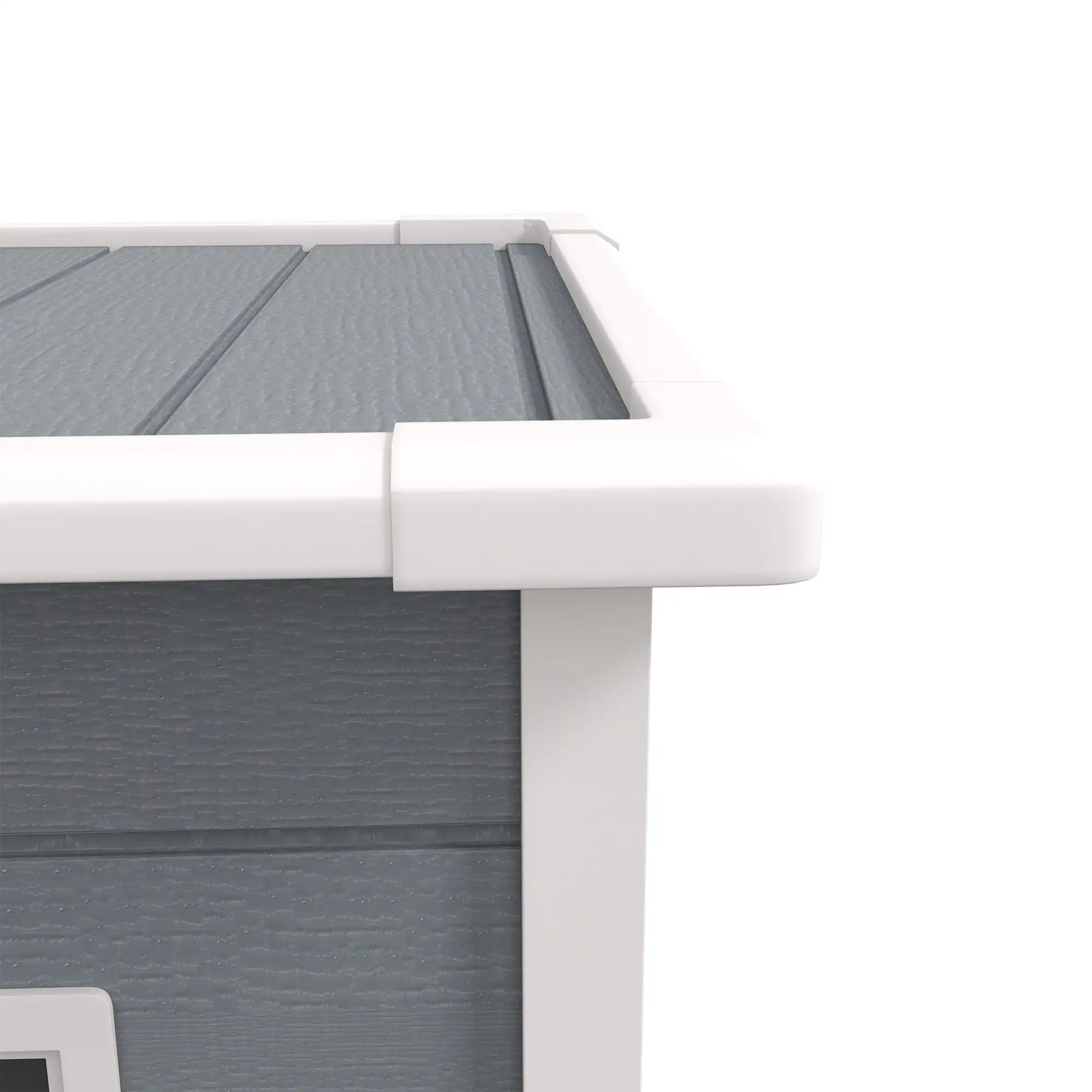 5 x 3FT Garden Shed, Outdoor Storage with Lockable Door, Window, Vent, Grey Sheds at Gallery Canada