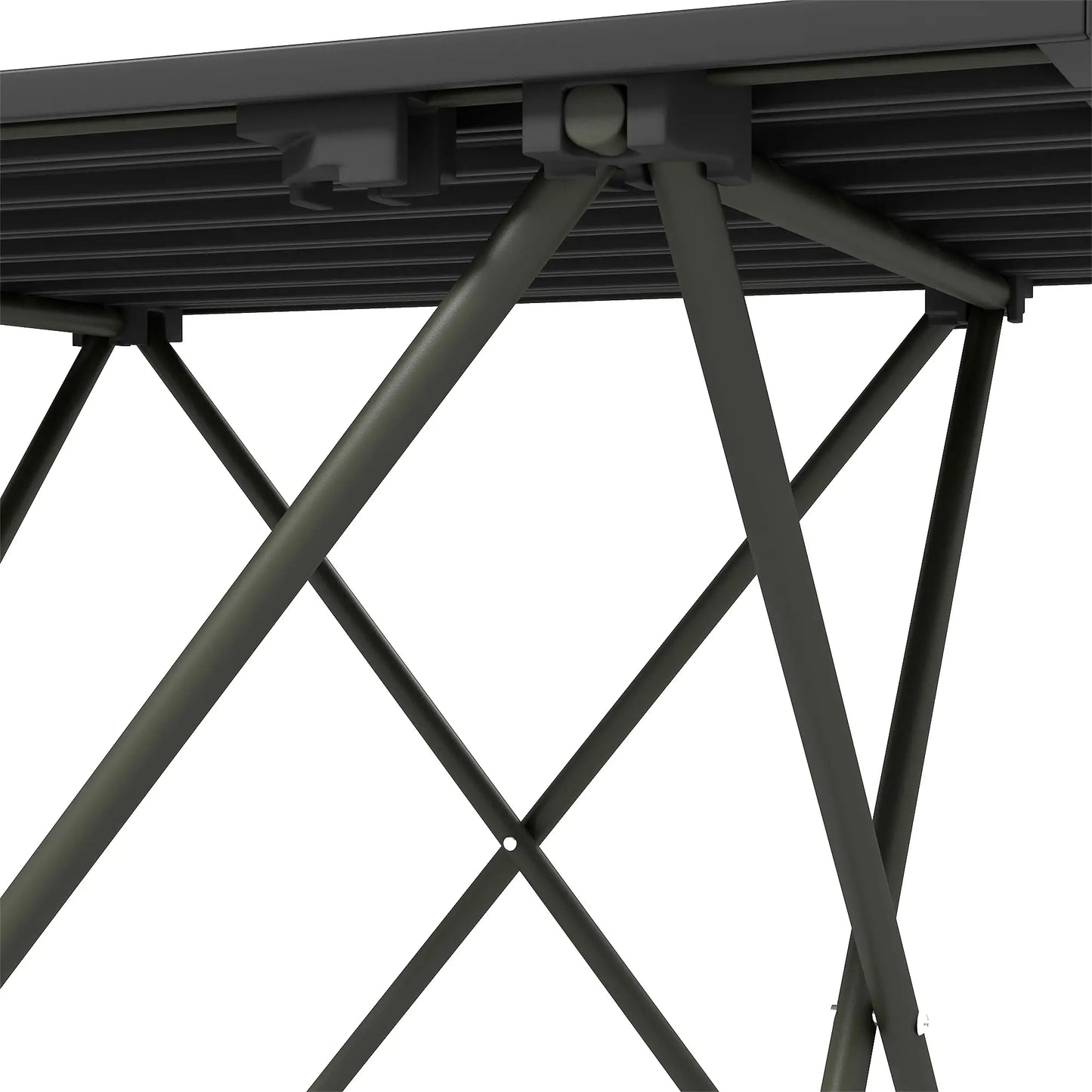 Folding Camping Table, Portable Picnic Table with Carry Bag, Black Picnic Tables & Camping Chairs at Gallery Canada