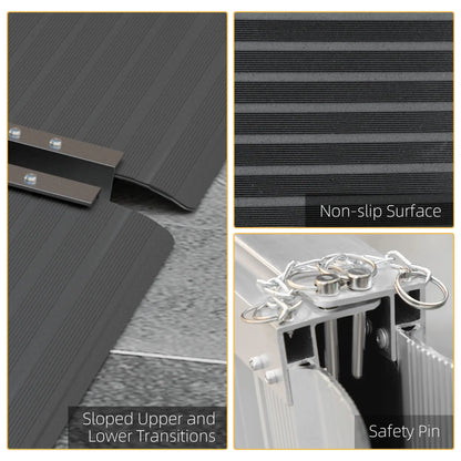 5ft Wheelchair Ramp, Non-Skid PVC, Foldable Aluminium Knee Walker & Wheelchair Ramps at Gallery Canada