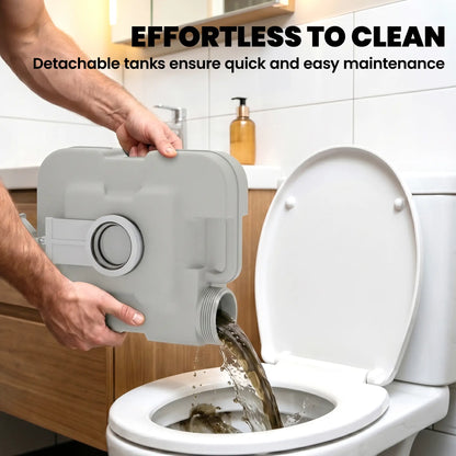 Portable Travel Toilet, Flushable Tank, Camping, Boating, 2.6 Gallon (10L) Camping Toilets at Gallery Canada