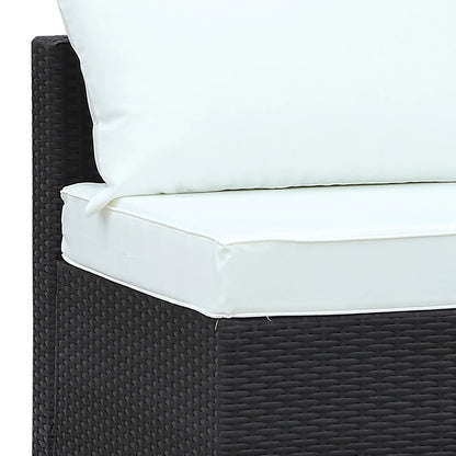 Wicker Sectional Sofa Set, Cushioned Patio Set with Coffee Table Patio Furniture Sets at Gallery Canada