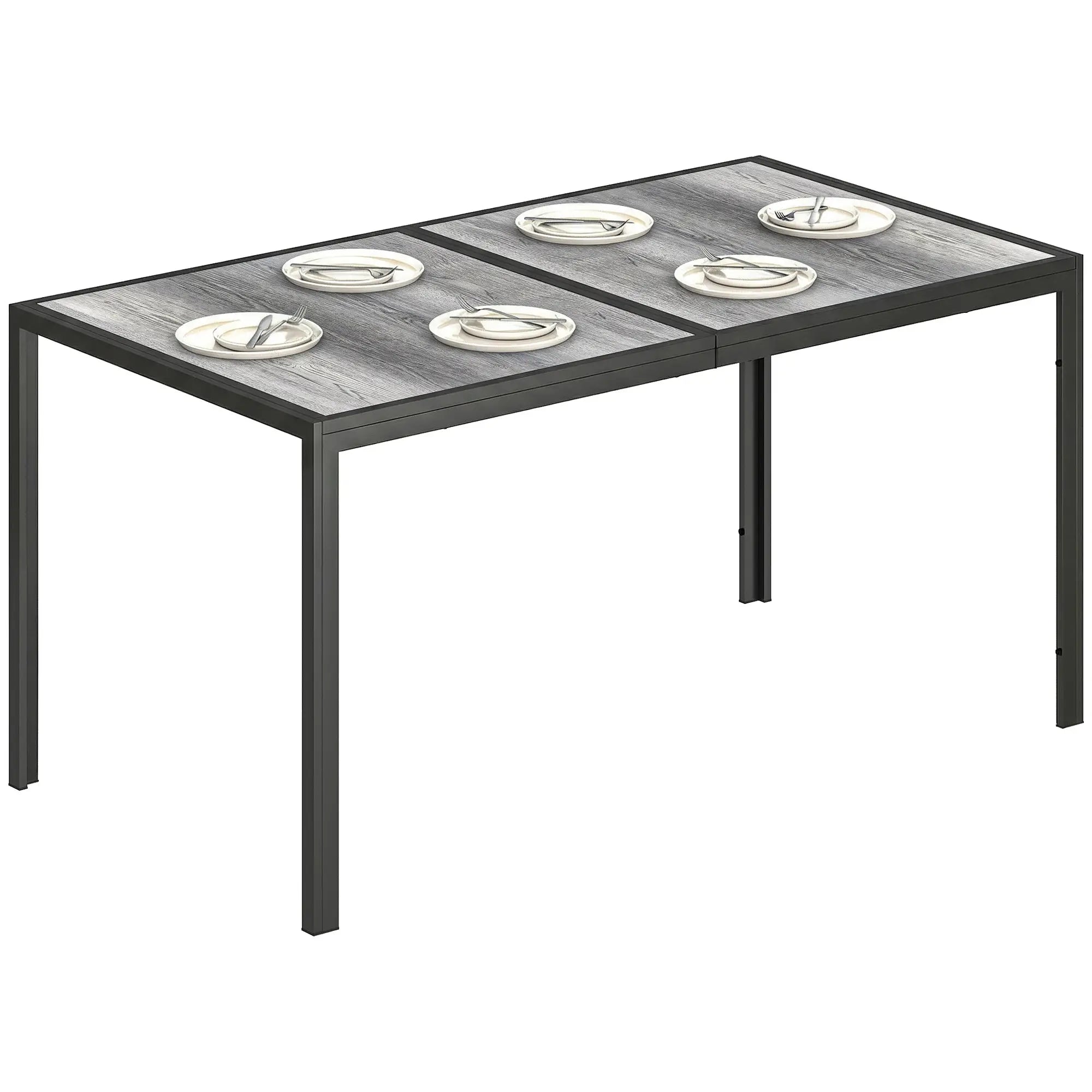 Outdoor Dining Table For 4-6, 59