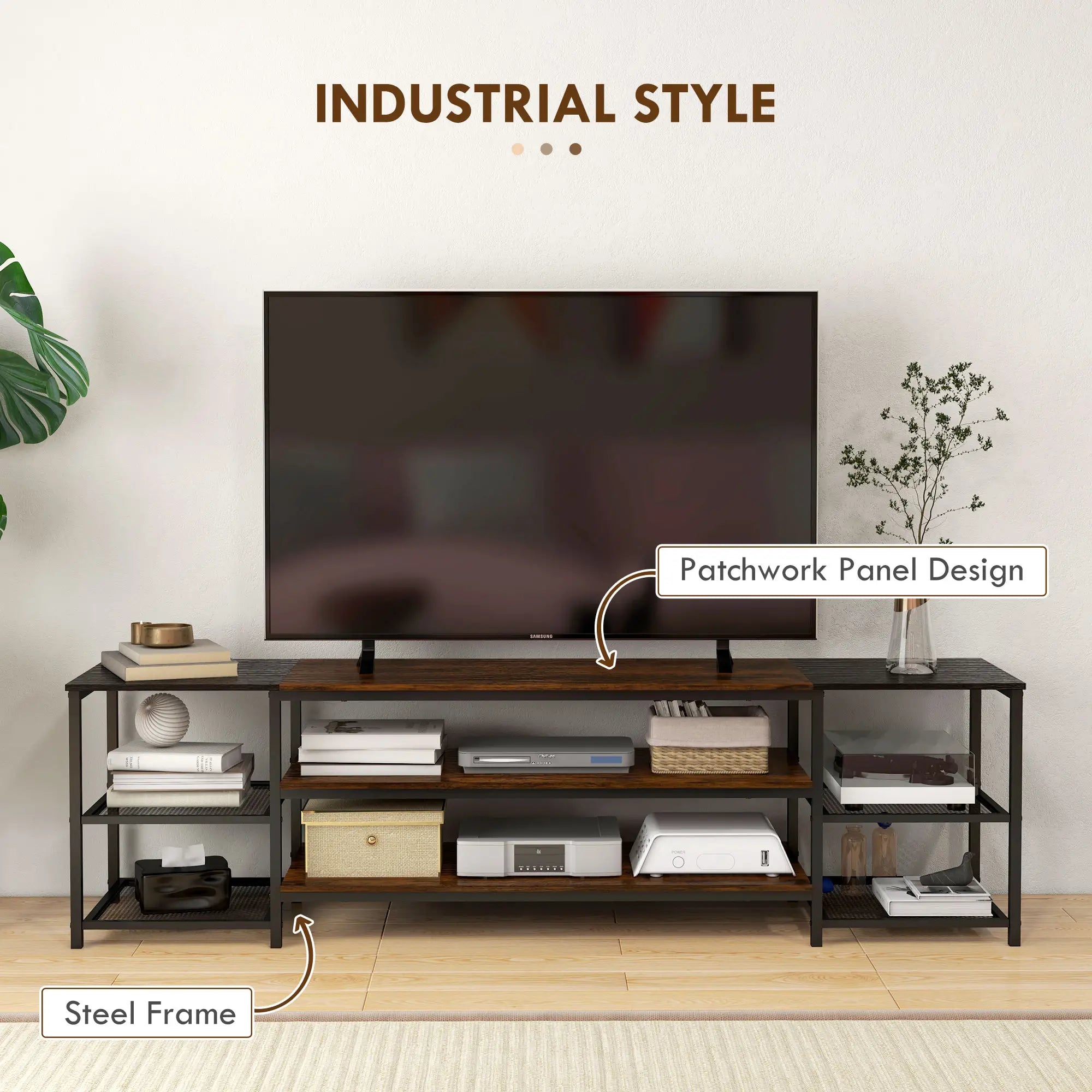 Industrial TV Stand, 80