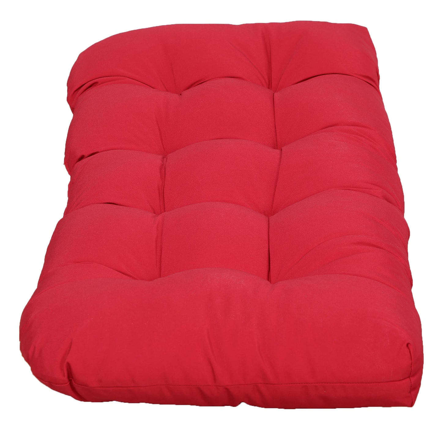 Patio Bench Replacement Cushions, 2 Seater, 43" x 19" x 3", Wine Red Patio Chair Cushions at Gallery Canada