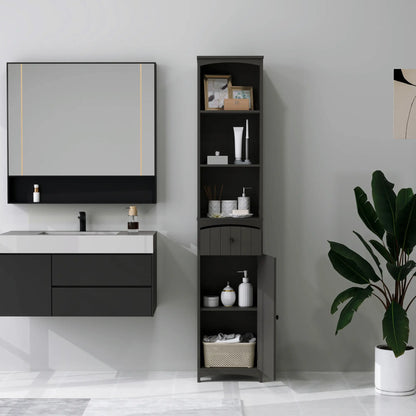 Tall Bathroom Cabinet, Shelves and Drawer Storage Organizer Bathroom Cabinets at Gallery Canada