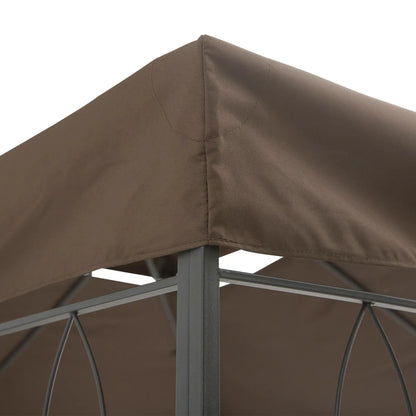 13' x 10' Gazebo Replacement Canopy, 2 Tier Roof, Brown Gazebo Canopy Replacement at Gallery Canada