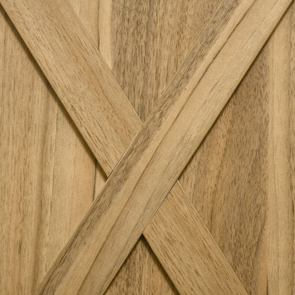 Farmhouse Sideboard, Buffet Cabinet with Barn Doors, Distressed Brown, Brown Bar Cabinets at Gallery Canada